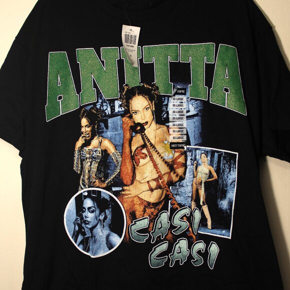Hot Topic Official Anitta Graphic Tee (Size 2XL) - Picture 1 of 1